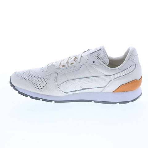 Puma RX 737 PRM 38725601 Mens Beige Leather Lifestyle Sneakers Shoes