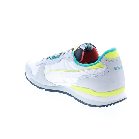 Puma RX 737 STB 38725701 Mens White Leather Lace Up Lifestyle Sneakers Shoes