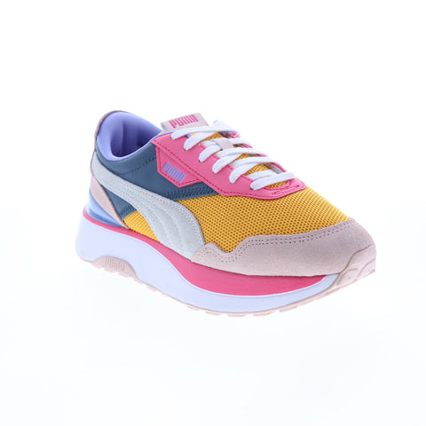 Puma Cruise Rider Candy 38746003 Womens Pink Suede Lifestyle Sneakers Shoes