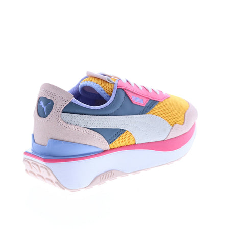 Puma Cruise Rider Candy 38746003 Womens Pink Suede Lifestyle Sneakers Shoes