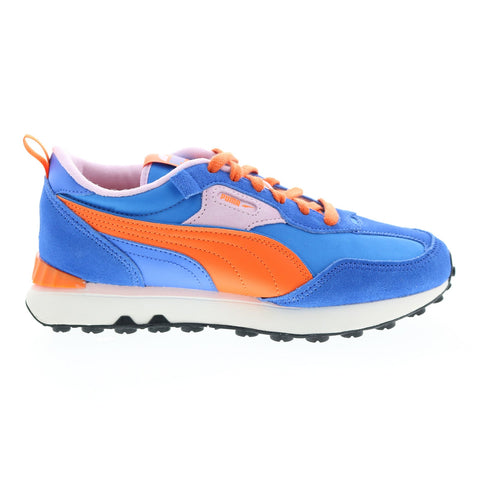 Puma Rider FV Future Vintage 38747501 Womens Blue Lifestyle Sneakers Shoes