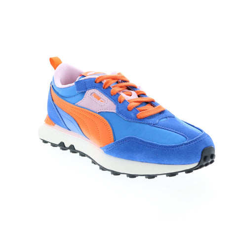 Puma Rider FV Future Vintage 38747501 Womens Blue Lifestyle Sneakers Shoes