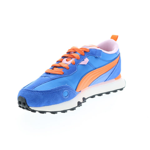 Puma Rider FV Future Vintage 38747501 Womens Blue Lifestyle Sneakers Shoes