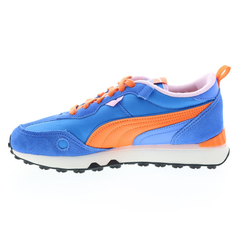 Puma Rider FV Future Vintage 38747501 Womens Blue Lifestyle Sneakers Shoes