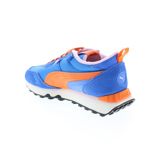 Puma Rider FV Future Vintage 38747501 Womens Blue Lifestyle Sneakers Shoes