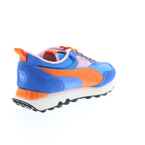 Puma Rider FV Future Vintage 38747501 Womens Blue Lifestyle Sneakers Shoes