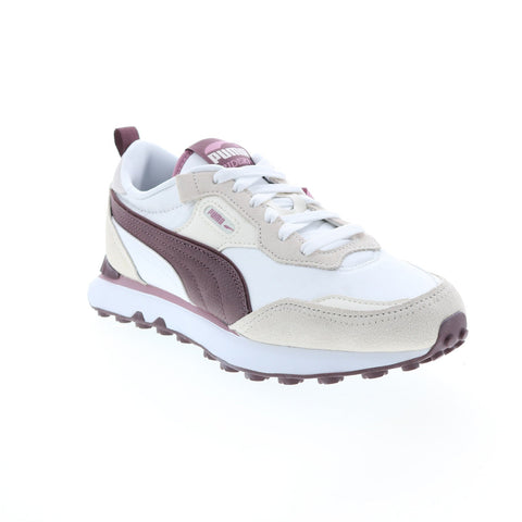 Puma Rider FV Future Vintage Soft 38747601 Womens White Sneakers Shoes