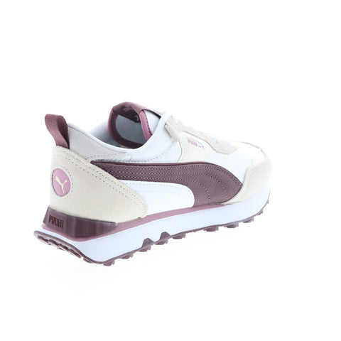 Puma Rider FV Future Vintage Soft 38747601 Womens White Sneakers Shoes