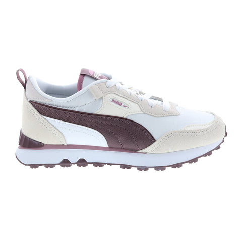 Puma Rider FV Future Vintage Soft 38747601 Womens White Sneakers Shoes