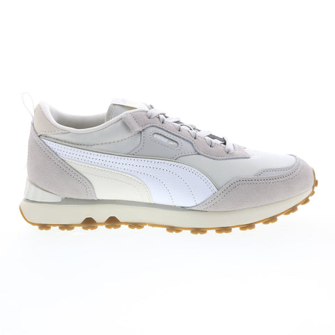 Puma Rider FV Future Vintage Soft 38747602 Womens Gray Sneakers Shoes