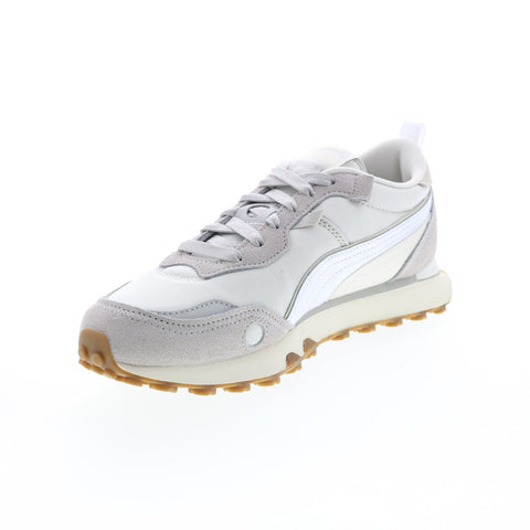 Puma Rider FV Future Vintage Soft 38747602 Womens Gray Sneakers Shoes