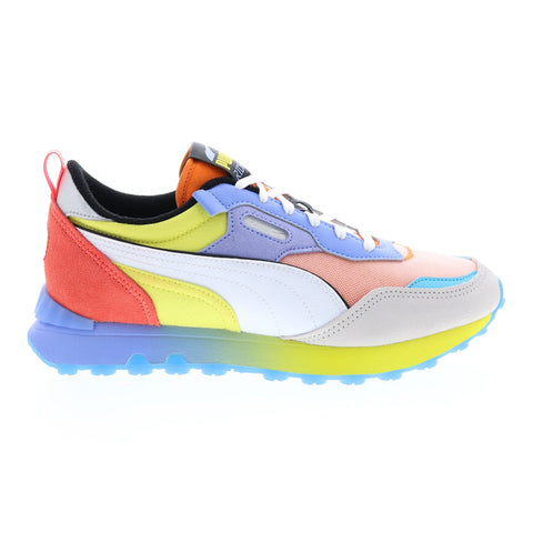 Puma Rider FV Future Vintage Candy 38750601 Mens Yellow Sneakers Shoes