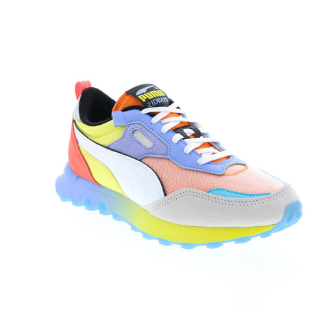Puma Rider FV Future Vintage Candy 38750601 Mens Yellow Sneakers Shoes