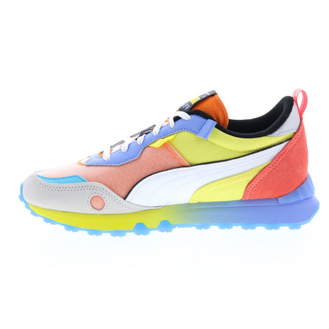 Puma Rider FV Future Vintage Candy 38750601 Mens Yellow Sneakers Shoes