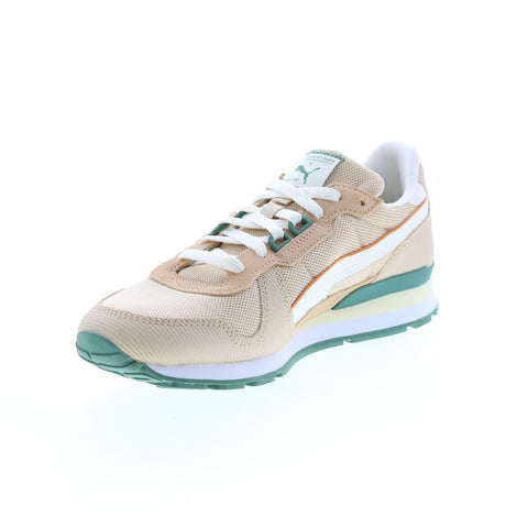 Puma RX 737 PL 38757401 Mens Beige Suede Lace Up Lifestyle Sneakers Shoes