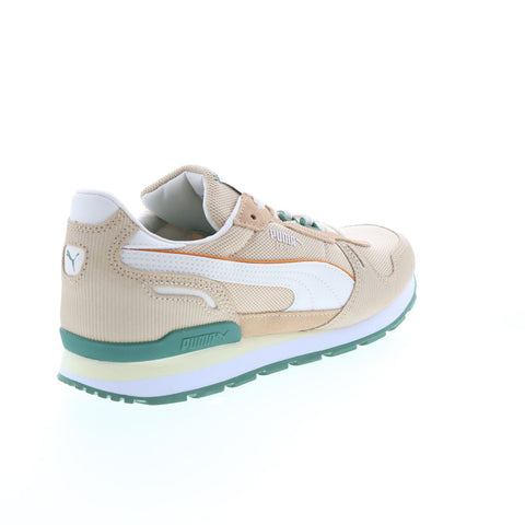 Puma RX 737 PL 38757401 Mens Beige Suede Lace Up Lifestyle Sneakers Shoes