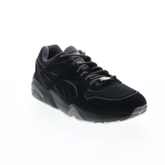 Puma R698 Minerals 38757703 Mens Black Canvas Lifestyle Sneakers 