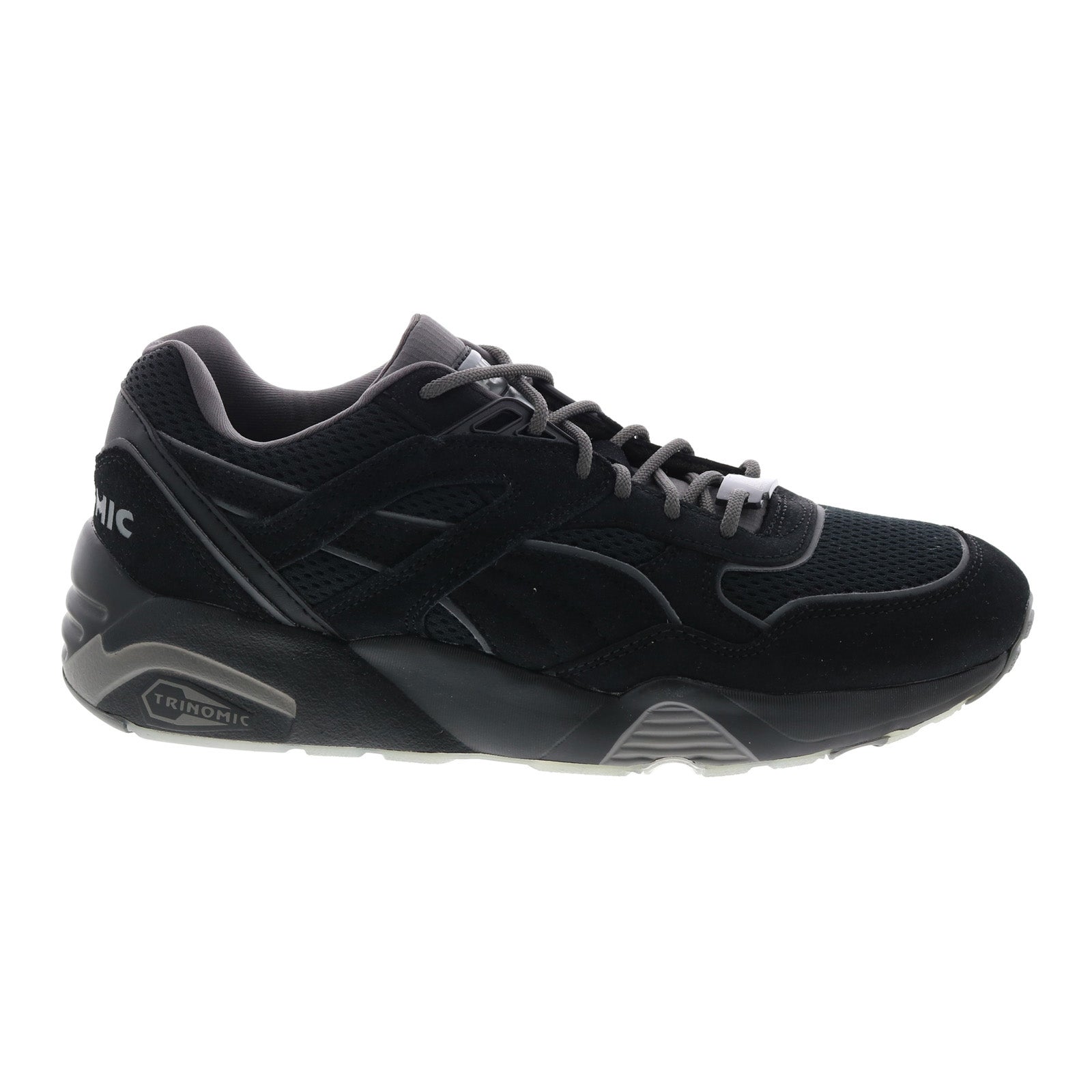 Puma R698 Minerals 38757703 Mens Black Canvas Lifestyle Sneakers 