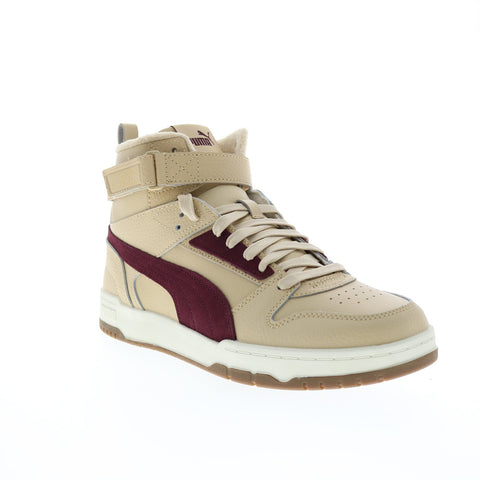 Puma RBD Game Winter 38760405 Mens Brown Leather Lifestyle Sneakers Shoes