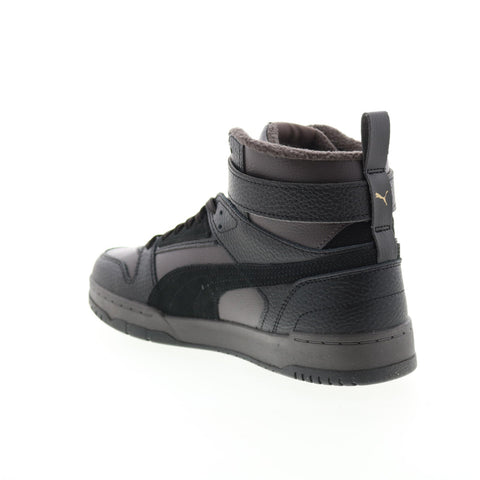 Puma RBD Game WTR 38760407 Mens Black Leather Lifestyle Sneakers Shoes