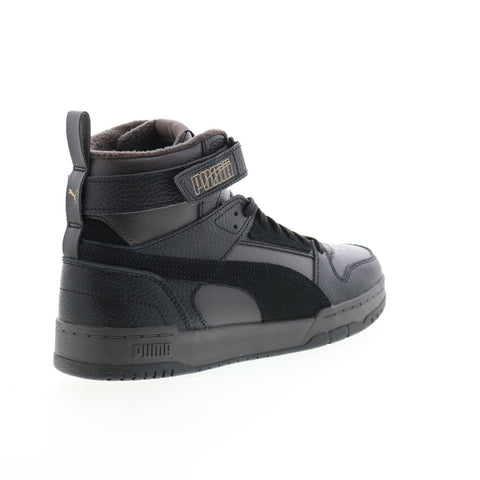 Puma RBD Game WTR 38760407 Mens Black Leather Lifestyle Sneakers Shoes