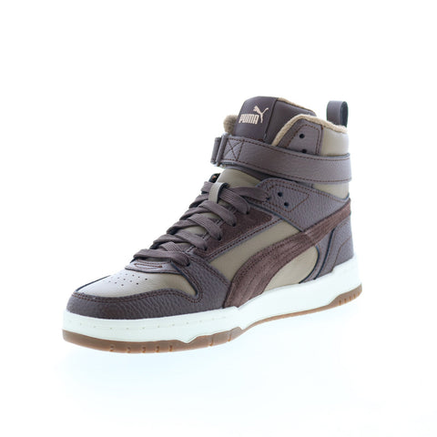 Puma RBD Game WTR 38760408 Mens Brown Leather Lifestyle Sneakers Shoes