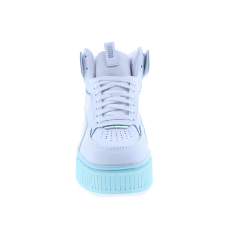 Puma Karmen Rebelle Mid Exotics Womens White Lifestyle Sneakers Shoes