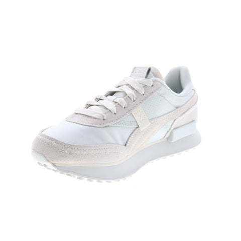 Puma Future Rider Mono 38766401 Womens Gray Suede Lifestyle Sneakers Shoes