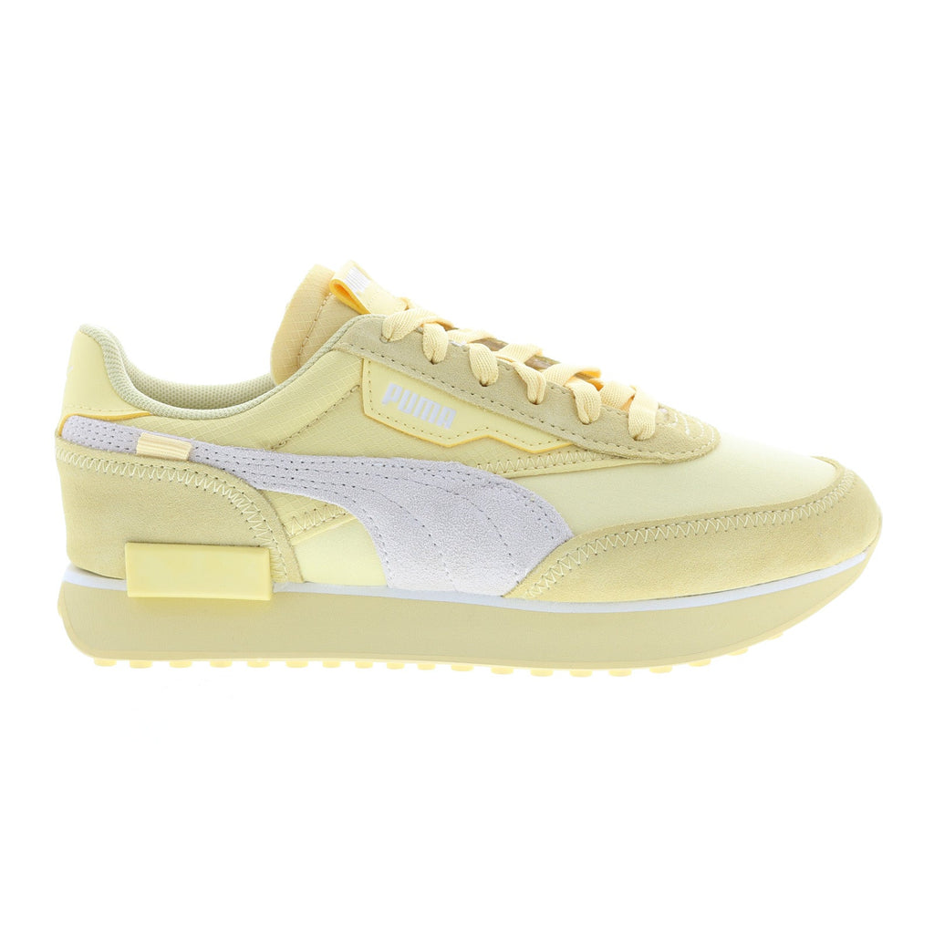 Puma Future Rider Mono 38766402 Womens Yellow Lifestyle Sneakers Shoes ...