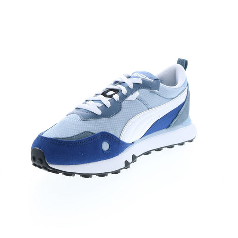 Puma Rider FV Future Vintage 38767206 Mens Blue Lifestyle Sneakers Shoes