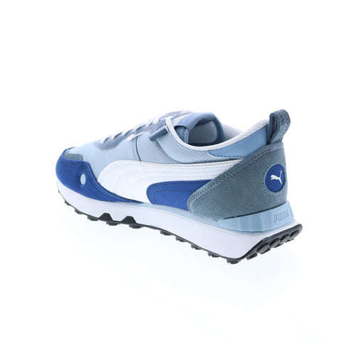 Puma Rider FV Future Vintage 38767206 Mens Blue Lifestyle Sneakers Shoes