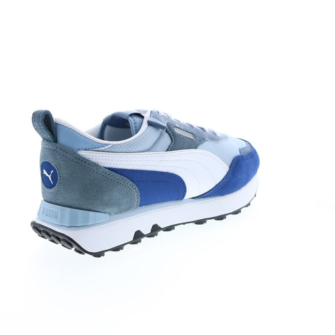 Puma Rider FV Future Vintage 38767206 Mens Blue Lifestyle Sneakers Shoes