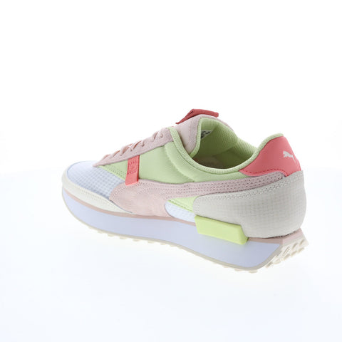 Puma Future Rider Interest 38769401 Womens Pink Mesh Lifestyle Sneakers Shoes