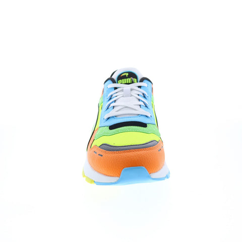 Puma RS 2.0 Tropics 38833001 Mens Orange Leather Lifestyle Sneakers Shoes