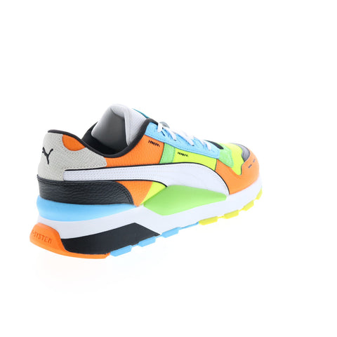 Puma RS 2.0 Tropics 38833001 Mens Orange Leather Lifestyle Sneakers Shoes