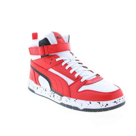 Puma RBD Game Varsity Patch 38842301 Mens Red Lifestyle Sneakers Shoes