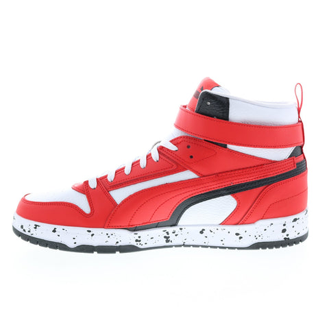 Puma RBD Game Varsity Patch 38842301 Mens Red Lifestyle Sneakers Shoes