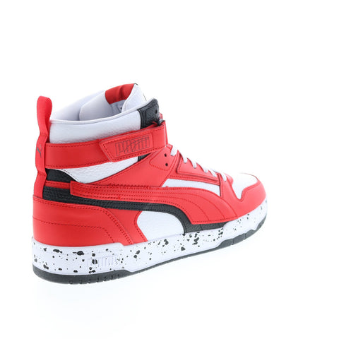 Puma RBD Game Varsity Patch 38842301 Mens Red Lifestyle Sneakers Shoes