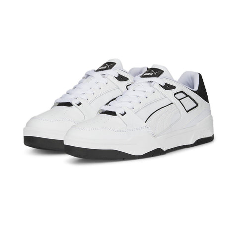 Puma Slipstream 38854901 Mens White Leather Lifestyle Sneakers Shoes