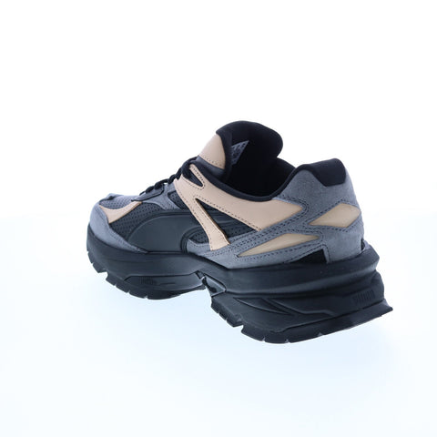 Puma Nano RDR Dunes 38860902 Mens Black Leather Lifestyle Sneakers Shoes