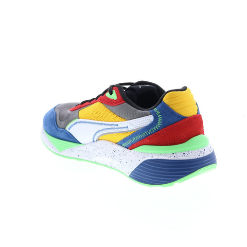 Puma RS-Metric Energy 38861701 Mens Gray Suede Lifestyle Sneakers Shoes