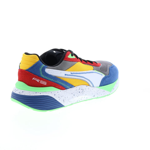 Puma RS-Metric Energy 38861701 Mens Gray Suede Lifestyle Sneakers Shoes