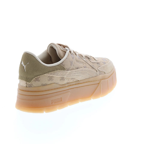 Puma Mayze Stack Edgy T7 38871301 Womens Beige Lifestyle Sneakers Shoes