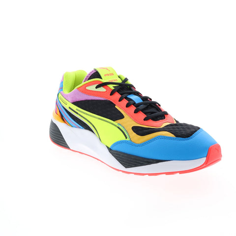 Puma RS-Metric Lava 38890601 Mens Blue Canvas Lifestyle Sneakers Shoes