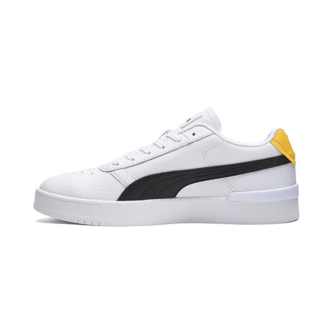 Puma Clasico Accents 38978902 Mens White Leather Lifestyle Sneakers Shoes