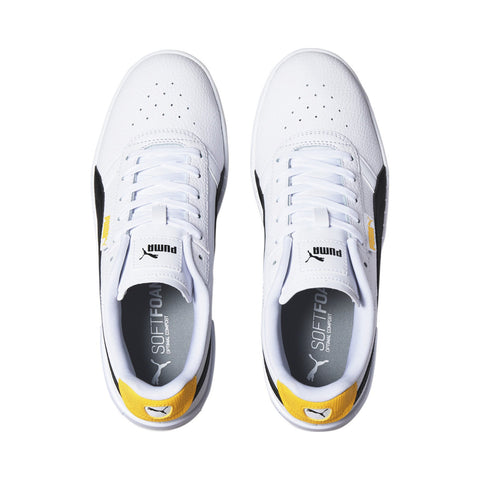 Puma Clasico Accents 38978902 Mens White Leather Lifestyle Sneakers Shoes