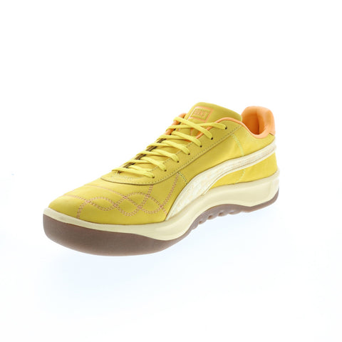 Puma GV Special X Kenny Burns Mens Yellow Collaboration Sneakers Shoes