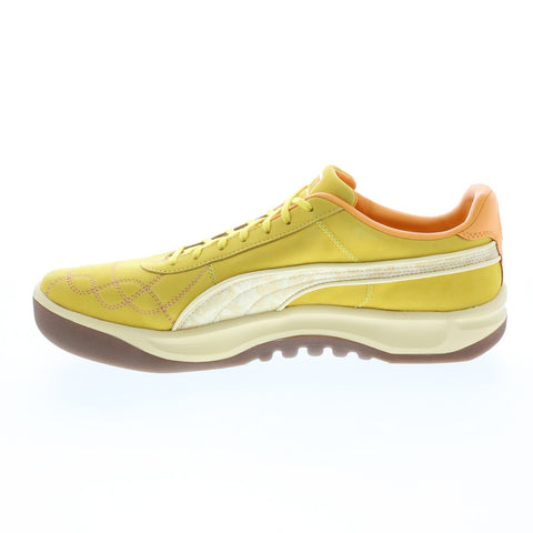 Puma GV Special X Kenny Burns Mens Yellow Collaboration Sneakers Shoes