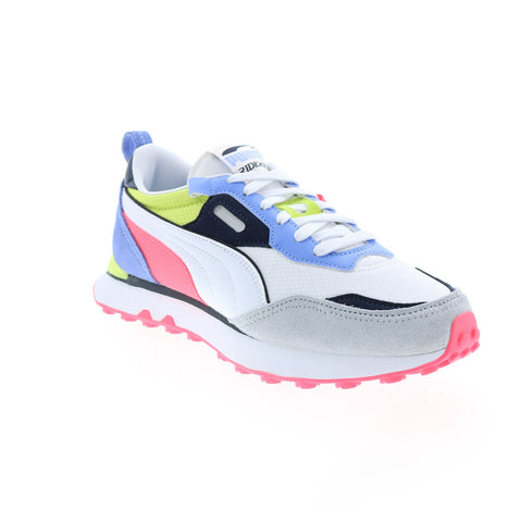 Puma Rider FV Future Vintage 39007307 Womens White Lifestyle Sneakers Shoes