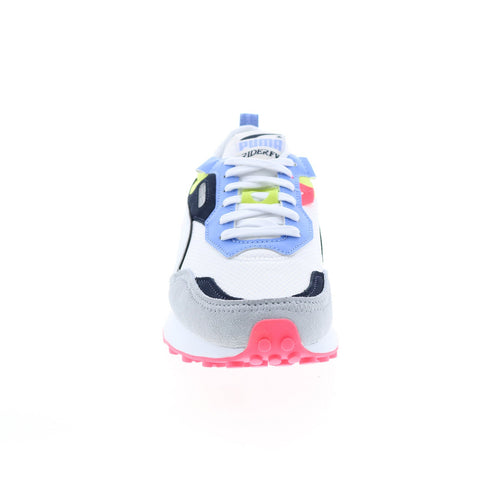 Puma Rider FV Future Vintage 39007307 Womens White Lifestyle Sneakers Shoes